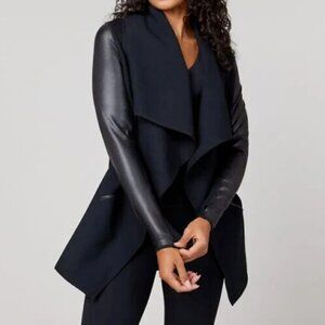 Spanx Faux Leather Convertible Jacket